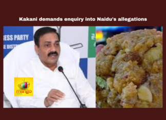 YSRCP Leaders Demand Inquiry into Chandrababu’s Allegations on TTD Laddu, TTD Laddu, Chandrababu Naidu, Kakani Govardhan Reddy, Gadikota Srikanth Reddy, YSRCP, Pawan Kalyan, Tirumala Tirupati Devasthanam, TDP, Political Allegations, Allegations on TTD Laddu, Thirumala Laddu, Thirumala News, TTD, Tirumala, Tirumala Tirupati, Venkateswara Swamy, Tirupati, Latest Tirupati News, Andhra Pradesh, AP Live Updates, Live Updates, Breaking News, Headlines, Live News, Mango News