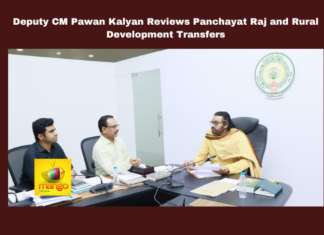 Deputy CM Pawan Kalyan Reviews Panchayat Raj and Rural Development Transfers, Reviews Panchayat Raj and Rural Development, Pawan Kalyan, Panchayat Raj, Rural Development, Officer Transfers, Khader Basha, Vinathi Aruna, SC Officer, Dwama Project, Rural Infrastructure, Andhra Pradesh, AP Live Updates, Live Updates, Breaking News, Headlines, Live News, Mango News