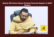 Deputy CM Pawan Kalyan Extends Financial Support to NEET Student, Financial Support to NEET Student, Kalyan Extends Financial Support to NEET Student, Pawan Kalyan, Satya Jagadeeswari, NEET, Financial Assistance, MBBS, Janasena, Farmer's Daughter, Pithapuram, Education Support, Andhra Pradesh, AP Live Updates, Live Updates, Breaking News, Headlines, Live News, Mango News