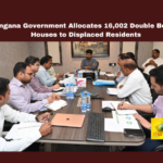Telangana Government Allocates 16002 Double Bedroom Houses to Displaced Residents, Hyderabad, Moosi Development Project, Double Bedroom Houses, CM Revanth Reddy, Housing Allocation, Encroachment Removal, Urban Development, CCTV Installation, Double Bedroom Houses to Displaced Residents, 16002 Double Bedroom Houses Allocated, Telangana, TS Live Updates, TS Political News, Political News, Mango News