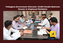 Telangana Government Allocates 16002 Double Bedroom Houses to Displaced Residents, Hyderabad, Moosi Development Project, Double Bedroom Houses, CM Revanth Reddy, Housing Allocation, Encroachment Removal, Urban Development, CCTV Installation, Double Bedroom Houses to Displaced Residents, 16002 Double Bedroom Houses Allocated, Telangana, TS Live Updates, TS Political News, Political News, Mango News