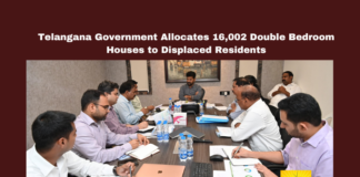 Telangana Government Allocates 16002 Double Bedroom Houses to Displaced Residents, Hyderabad, Moosi Development Project, Double Bedroom Houses, CM Revanth Reddy, Housing Allocation, Encroachment Removal, Urban Development, CCTV Installation, Double Bedroom Houses to Displaced Residents, 16002 Double Bedroom Houses Allocated, Telangana, TS Live Updates, TS Political News, Political News, Mango News