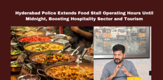 Hyderabad Police Extends Food Stall Operating Hours Until Midnight, Boosting Hospitality Sector and Tourism, Food Stall Operating Hours Until Midnight, Hyderabad Food Stall, Hyderabad, Food Stalls, Police Orders, Nightlife, Operating Hours, CV Anandar, City Regulations, Hospitality, Tourism, Culinary Experience, Hyderabad, Hyderabad Live Updates, Telangana, TS Live Updates, TS Political News, Political News, Mango News