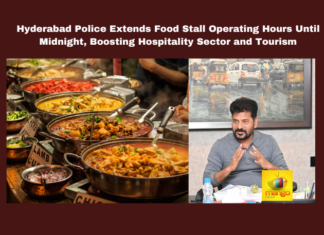 Hyderabad Police Extends Food Stall Operating Hours Until Midnight, Boosting Hospitality Sector and Tourism, Food Stall Operating Hours Until Midnight, Hyderabad Food Stall, Hyderabad, Food Stalls, Police Orders, Nightlife, Operating Hours, CV Anandar, City Regulations, Hospitality, Tourism, Culinary Experience, Hyderabad, Hyderabad Live Updates, Telangana, TS Live Updates, TS Political News, Political News, Mango News