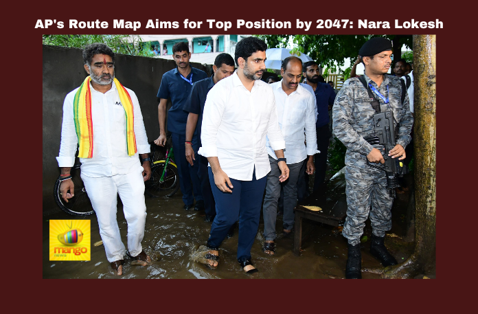 AP's Route Map Aims for Top Position by 2047: Nara Lokesh AP's Route Map Aims for Top Position by 2047: Nara Lokesh, Andhra Pradesh development, Nara Lokesh roadmap, Visakhapatnam IT hub, CII Infrastructure Summit, industrial growth AP, AP's Route Map, Aims for Top Position by 2047, Nara Lokesh, Pawan Kalyan, Chandrababu, Andhra Pradesh, AP Live Updates, Live Updates, Breaking News, Headlines, Live News, Mango News