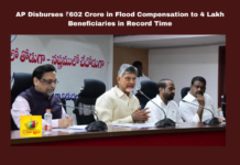 AP Disburses ₹602 Crore In Flood Compensation To 4 Lakh Beneficiaries In Record Time, AP Disburses ₹602 Crore In Flood Compensation, Flood Compensation, 4 Lakh Beneficiaries In Record Time, AP Floods, Andhra Pradesh Flood Compensation, ₹602 Crore Disbursed, Nara Chandrababu Naidu Leadership, Tech-Driven Relief, Rapid Disaster Response, Pawan Kalyan, Chandrababu, Andhra Pradesh, AP Live Updates, Live Updates, Breaking News, Headlines, Live News, Mango News