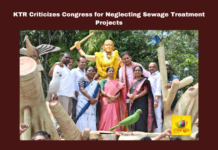 KTR Criticizes Congress For Neglecting Sewage Treatment Projects, Hyderabad, KTR, Sewage Treatment Plants, Congress, Musi Beautification, Bharatsa, Infrastructure Development, Corruption Allegations, Double Bedroom Houses, Environmental Management, Telangana, TS Politics, TS Live Updates, Political News, Mango News