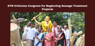 KTR Criticizes Congress For Neglecting Sewage Treatment Projects, Hyderabad, KTR, Sewage Treatment Plants, Congress, Musi Beautification, Bharatsa, Infrastructure Development, Corruption Allegations, Double Bedroom Houses, Environmental Management, Telangana, TS Politics, TS Live Updates, Political News, Mango News