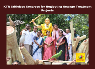 KTR Criticizes Congress For Neglecting Sewage Treatment Projects, Hyderabad, KTR, Sewage Treatment Plants, Congress, Musi Beautification, Bharatsa, Infrastructure Development, Corruption Allegations, Double Bedroom Houses, Environmental Management, Telangana, TS Politics, TS Live Updates, Political News, Mango News