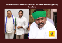 YSRCP Leader Slams Thiruvuru MLA for Harassing Party Leaders, YSRCP, Thiruvuru, Kolikapudi Srinivas Rao, Nallagatla Swamidas, political harassment, government corruption, violence, threats, YSRCP leaders, Andhra Pradesh, AP Live Updates, Live Updates, Breaking News, Headlines, Live News, Mango News
