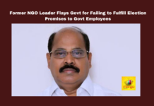 Former NGO Leader Flays Govt for Failing to Fulfill Election Promises to Govt Employees, TDP coalition government, government employees, election promises, harassment, transfers, withheld postings, IAS, IPS, Dalit professor, Jana Sena MLA, Red Book, PRC dues, promotions, vacancies, housing plots, pensions, salaries, GPF, pension benefits, DA arrears, welfare corporation, Contributory Pension Scheme, CPS, job calendar, unemployment, Visakhapatnam Steel Plant, privatization, Mango News