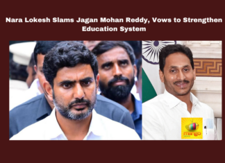Nara Lokesh Slams Jagan Mohan Reddy, Vows to Strengthen Education System, Strengthen Education System, Jagan Mohan Reddy, Andhra Pradesh, TTD, education, Visakhapatnam Steel Plant, YSRCP, TDP, politics, India, Lokesh, TDP, Education, AP, Government, Educational Standards, Andhra Pradesh, AP Live Updates, Live Updates, Breaking News, Headlines, Live News, Mango News