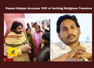Pawan Kalyan Accuses YCP of Inciting Religious Tensions, Pawan Kalyan Accuses YCP, Inciting Religious Tensions, YCP, TTD, Tirumala, religious tensions, caste conflicts, politics, Hinduism, prasadam, adulteration, accountability, ndhra Pradesh, AP Live Updates, Live Updates, Breaking News, Headlines, Live News, Mango News