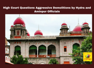 High Court Questions Aggressive Demolitions by Hydra and Aminpur Officials, Hyderabad High Court, Aminpur Demolitions, Illegal Constructions, Hydra Agency, Mohammed Rafi, Ganesh Constructions, Court Orders, Sangareddy District, Tehsildar Actions, Government Land, Latest Hydra News, Hydra Live Updates, Hyderabad, Illegal Contructions, Hyderabad Live Updates, Latest Hyderabad News, Telangana, TS Politics, TS Live Updates, Political News, Mango News