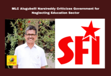 MLC Alugubelli Narsireddy Criticizes Government for Neglecting Education Sector, MLC Narsireddy, Education Sector, Fee Reimbursement, SFI Protest, Telangana Government, Indira Park, Corporate Fees Law, Hostel Menu Charges, Gurukul Institutions, Statewide Protests, Hyderabad Live Updates, Latest Hyderabad News, Telangana, TS Politics, TS Live Updates, Political News, Mango News