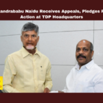 CM Chandrababu Naidu Receives Appeals, Pledges Prompt Action at TDP Headquarters, Chandrababu Naidu, TDP Headquarters, Public Appeals, CMRF Donations, Pension Restoration, Gosala Appeal, Andhra Pradesh, Andhra Pradesh Politics, Andhra Pradesh, AP Live Updates, Live Updates, Breaking News, Headlines, Live News, Mango News