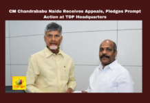 CM Chandrababu Naidu Receives Appeals, Pledges Prompt Action at TDP Headquarters, Chandrababu Naidu, TDP Headquarters, Public Appeals, CMRF Donations, Pension Restoration, Gosala Appeal, Andhra Pradesh, Andhra Pradesh Politics, Andhra Pradesh, AP Live Updates, Live Updates, Breaking News, Headlines, Live News, Mango News