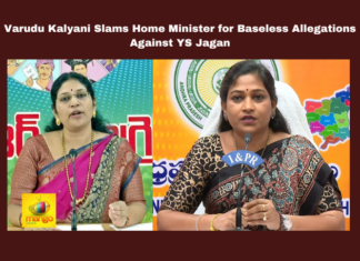 Varudu Kalyani Slams Home Minister for Baseless Allegations Against YS Jagan, Varudu Kalyani, Home Minister Anita, YS Jagan, Tirumala Laddu Controversy, Chandrababu Naidu, Political Allegations, YSRCP, Visakhapatnam, Andhra Pradesh, AP Live Updates, Live Updates, Breaking News, Headlines, Live News, Mango News