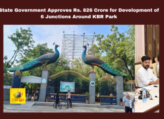 State Government Approves Rs. 826 Crore for Development of 6 Junctions Around KBR Park,CM Revanth Reddy, GHMC Projects, HCITI Project, Hyderabad Development, Hyderabad Roads, Infrastructure Upgrades, Jubilee Hills, KBR Park Junctions, Traffic Infrastructure, Urban Planning,Mango News,KBR Park,CM Revanth Reddy Latest News,KBR Park To Get 6 New Junctions In 826 Crore Revamp,Hyderabad,TG Govt Green Signal For Development Of 6 Junctions Around KBR Park,826 Cr For Jn Development,KBR Park To Get 6 New Junctions,Hyderabad News,KBR Park Junctions Development,Telangana,Telangana News,KBR Park News