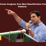 KTR Criticizes Congress Over Musi Beautification Cost on X Platform,Mango News,KTR,KTR News,KTR Latest,KTR Latest News,KTR Live,KTR Pressmeet,KTR On X,KTR New Tweet,KTR Criticizes Congress Over Musi Beautification Cost,KTR Calls Musi River Beautification Project a Major Scam,Musi River Beautification Project,Musi River,KTR Slams Congress Government's Musi Riverfront Project,Congress Government,Congress,BRS,KTR Comments On Musi River Development,CM Revanth Reddy,KTR Criticized CM Revanth Reddy And Congress Over Musi River Beautification,KTR Criticized CM Revanth Reddy,KTR On CM Revanth Reddy,KTR Criticizes Congress,BRS, Congress Allegations, Farmers’ Concerns, Hyderabad Politics, Infrastructure Costs, Kaleswaram Project, Musi Project, Musi River Beautification News, Political Debate