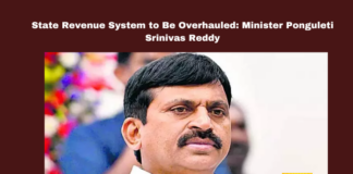 State Revenue System to Be Overhauled: Minister Ponguleti Srinivas Reddy,Mango News,Government Land Encroachment, Nalsar University, Ponguleti Srinivas Ddi, public service, Revenue System, Tahsildars, Telangana,Minister Ponguleti Srinivas Reddy,Ponguleti Srinivas Reddy,Minister Ponguleti Srinivas Reddy Latest News,Minister Ponguleti Srinivas Reddy Live,Minister Ponguleti Srinivas Reddy News,State Revenue System to Be Overhauled,Ponguleti Srinivas Reddy Meeting With Tahsildars On Revenue Issues,Revenue Issues,Ponguleti Srinivas Reddy Meeting With Tahsildars,Ponguleti Srinivas Reddy Meeting