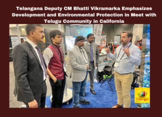 Telangana Deputy CM Bhatti Vikramarka Emphasizes Development and Environmental Protection in Meet with Telugu Community in California,Mango News,Bhatti Vikramarka, Environmental Protection, Hyderabad Lakes, Musi river, Telangana development, Telugu Diaspora,Hyderabad News,Telangana Deputy CM Bhatti Vikramarka,Deputy CM Bhatti Vikramarka,Bhatti Vikramarka Latest News,Bhatti Vikramarka News,Development and Environmental Protection,Telugu Community in California,Telangana Politics Live Updates,Bhatti Vikramarka Press Meet LIVE,Deputy CM Meet Telugu People In California,Deputy CM Bhatti Vikramarka Meet with Telugu Community in California,Deputy CM Bhatti Vikramarka Meet Telugu People In California