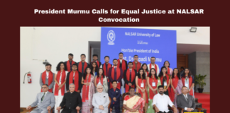 President Murmu Calls for Equal Justice at NALSAR Convocation,Mango News,Animal Law Center, Artificial Intelligence in Law, Equal Justice, Gender Equality, Legal Education, NALSAR Convocation, President Murmu, Telangana news, women’s safety,President Murmu Latest News,NALSAR,convocation of NALSAR Hyderabad,President Droupadi Murmu graces the convocation of NALSAR,President Droupadi Murmu graces the NALSAR convocation,President Droupadi Murmu graces the convocation of NALSAR Hyderabad,President Droupadi Murmu addresses the convocation of NALSAR Hyderabad,President of India graces 21st Convocation of NALSAR,President Murmu Live,President Murmu News,President Droupadi Murmu Hyderabad Tour,Hyderabad,Hyderabad News