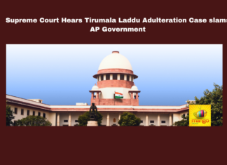 Supreme Court Hears Tirumala Laddu Adulteration Case slams AP Government, Supreme Court Hears Tirumala Laddu Adulteration, Tirumala Laddu Adulteration Case, Tirumala Laddu Adulteration, Supreme Court, TTD, Ghee Adulteration, Devotee Sentiments, Chandrababu Naidu, Religious Affairs, Tirumala, Srivari Laddu, Andhra Pradesh, AP Live Updates, Live Updates, Breaking News, Headlines, Live News, Mango News