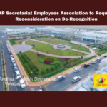 AP Secretariat Employees Association to Request Reconsideration on De-Recognition, Reconsideration on De-Recognition, Amaravati News, AP government, APSA, De-recognition, Employee Rights, Government Decision., Secretariat Employees Association, Venkataramireddy, Andhra Pradesh, AP Live Updates, Live Updates, Breaking News, Headlines, Live News, Mango News