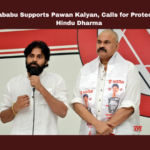 Nagababu Supports Pawan Kalyan, Calls for Protection of Hindu Dharma, Calls for Protection, Nagababu, Pawan Kalyan, Jana Sena, Hindu Dharma, Tirumala Laddu Controversy, Sanatana Dharma, Hindu Temples, Andhra Pradesh Politics, Andhra Pradesh, AP Live Updates, Live Updates, Breaking News, Headlines, Live News, Mango News