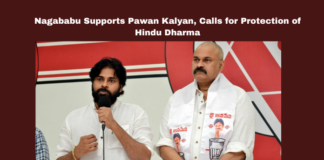 Nagababu Supports Pawan Kalyan, Calls for Protection of Hindu Dharma, Calls for Protection, Nagababu, Pawan Kalyan, Jana Sena, Hindu Dharma, Tirumala Laddu Controversy, Sanatana Dharma, Hindu Temples, Andhra Pradesh Politics, Andhra Pradesh, AP Live Updates, Live Updates, Breaking News, Headlines, Live News, Mango News