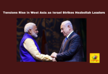 Tensions Rise in West Asia as Israel Strikes Hezbollah Leaders, Israel Strikes Hezbollah Leaders, Tensions Rise in West Asia, West Asia, Israel, Hezbollah, Narendra Modi, Benjamin Netanyahu, West Asia, Terrorism, Regional Stability, Peace Efforts, Military Operations, BJP, PM Modi, Live Updates, Breaking News, Live News, Mango News