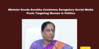 Minister Konda Surekha Condemns Derogatory Social Media Posts Targeting Women in Politics, Minister Konda Surekha Condemns, Social Media Posts Targeting Women in Politics, Social Media Posts, Konda Surekha, Gender Equality, Women in Politics, Social Media Harassment, Political Discourse, KTR, Kavitha, Handloom Workers, Gender-Based Violence, Tollywood, Film Industry, Samantha, Naga Chaithanya, Telangana, TS Live Updates, TS Political News, Political News, Mango News