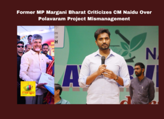 Former MP Margani Bharat Criticizes CM Naidu Over Polavaram Project Mismanagement, Polavaram Project Controversy, Margani Bharat Slams Chandrababu Naidu, Polavaram Mismanagement, Andhra Pradesh Infrastructure Issues, Diaphragm Wall Damage, Spillway Completion Polavaram, Expert Committee Report Polavaram, CM Naidu Under Fire, Polavaram Project Timeline, AP Political News, Andhra Pradesh, AP Live Updates, Mango News