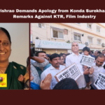 Harish Rao Demands Apology from Konda Surekha Over Remarks Against KTR, Film Industry, Remarks Against KTR, Harish Rao Demands Apology from Konda Surekha, Konda Surekha, KTR, Harishrao, Sunitha Lakshmareddy, Satyavati Rathore, Hyderabad Politics, Film Industry, Defamation, Samantha, Naga Chaithanya, Telangana, TS Live Updates, TS Political News, Political News, Mango News