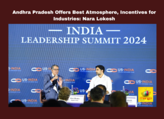 Andhra Pradesh Offers Best Atmosphere, Incentives for Industries: Nara Lokesh, Nara Lokesh, Andhra Pradesh industries, US-India Summit, Start-up hub, Industrial incentives, Skill census, Amaravati development, Visakhapatnam IT hub, Chandrababu Naidu, John Chambers, Andhra Pradesh, AP Live Updates, Live Updates, Breaking News, Headlines, Live News, Mango News