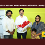 Minister Lokesh Saves Infant’S Life With Timely Aid, Nara Lokesh, Jaggayyapet, Baby Health Crisis, CM Relief Fund, Praja Darbar, Tribal Family Assistance, Minister Lokesh Intervention, Vijayawada, Andhra Pradesh, Ap Live Updates, Live Updates, Breaking News, Headlines, Live News, Mango News
