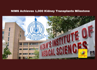NIMS Achieves 1000 Kidney Transplants Milestone, 1000 Kidney Transplants Milestone, NIMS Achievement, NIMS Hyderabad, Kidney Transplants, Arogyashri, CMRF, Jeevandan Trust, Free Healthcare, Organ Donation, Urology, Medical Achievements, Government Hospitals, Telangana, TS Politics, TS Live Updates, Political News, Mango News