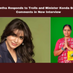 Samantha Responds to Trolls and Minister Konda Surekha’s Comments in New Interview, Samantha, Citadel: Honey Bunny, Konda Surekha, Online Trolling, Raj and DK, Varun Dhawan, Amazon Prime Video, Intense Action Scene, Minister Comments, Web Series, Tollywood, Film Industry, Samantha, Naga Chaithanya, Telangana, TS Live Updates, TS Political News, Political News, Mango News