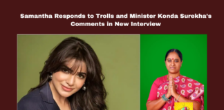 Samantha Responds to Trolls and Minister Konda Surekha’s Comments in New Interview, Samantha, Citadel: Honey Bunny, Konda Surekha, Online Trolling, Raj and DK, Varun Dhawan, Amazon Prime Video, Intense Action Scene, Minister Comments, Web Series, Tollywood, Film Industry, Samantha, Naga Chaithanya, Telangana, TS Live Updates, TS Political News, Political News, Mango News