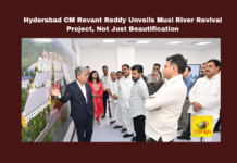 CM Revant Reddy Unveils Musi River Revival Project, Not Just Beautification, Musi River Revival, Hyderabad Development, Revant Reddy, Musi Beautification, Catchment Area, Telangana Government, Mallanna Sagar, KTR, Harish Rao, Etala, Telangana, TS Live Updates, TS Political News, Political News, Mango News