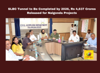SLBC Tunnel to Be Completed by 2026, Rs 4637 Crores Released for Nalgonda Projects, Nalgonda Projects, SLBC Tunnel, Nalgonda Irrigation, Srisailam Left Bank Canal, Irrigation Projects, Uttamakumar Reddy, Nalgonda Development, Jaypee Associates, Check Dam Irregularities, Telangana, TS Live Updates, TS Political News, Political News, Mango News