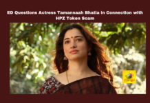 ED Questions Actress Tamannaah Bhatia in Connection with HPZ Token Scam, Tamannaah Bhatia ED, HPZ Token Scam, Cryptocurrency Fraud, Money Laundering Case, ED Investigation, Bitcoin Mining Scam, Bollywood in ED Probe, Tamannaah Questioned, ED News, HPZ Token Fraud, ED Questions Actress Tamannaah, Tamannaah Bhatia, Live Updates, Breaking News, Headlines, Live News, Mango News