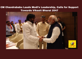 CM Chandrababu Lauds Modi’s Leadership, Calls for Support Towards Vikasit Bharat 2047, Chandrababu Naidu Speech, Narendra Modi Vikasit Bharat, NDA Meeting Chandigarh, Vikasit Bharat 2047, Andhra Pradesh CM News, Infrastructure Development India, Reducing Logistic Costs, Pawan Kalyan NDA, Modi Economic Policies, Chandrababu Praises Modi, Andhra Pradesh, AP Live Updates, Live Updates, Breaking News, Headlines, Live News, Mango News