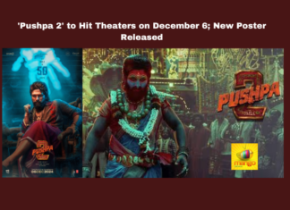 'Pushpa 2' to Hit Theaters on December 6; New Poster Released, Pushpa 2 Release, Allu Arjun Pushpa 2, Pushpa 2 The Rule, Sukumar Director, Rashmika Mandanna, Fahad Fazil Pushpa, Mythri Movie Makers, Devi Sri Prasad Music, December 6 Release, Pushpa 2 Poster Release, Tollywood, Mango News, Mango News Telugu