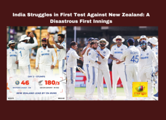 India Struggles in First Test Against New Zealand: A Disastrous First Innings, India vs New Zealand Test, Cricket News, Devon Conway Performance, Rishabh Pant, Matt Henry, William O'Rourke, Indian Team Struggles, Test Match Highlights, Guwahati Test, Cricket Analysis, Cricket News, India, BCCI, Mango News