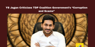 YS Jagan Criticizes TDP Coalition Government’s “Corruption and Scams”, YS Jagan Mohan Reddy, TDP, Coalition Government, Sand Scam, Liquor Policy, Skill Development Scam, Corruption, Flood Relief Transparency, VVPAT Verification, Chandrababu Naidu, Andhra Pradesh, AP Live Updates, Live Updates, Breaking News, Headlines, Live News, Mango News