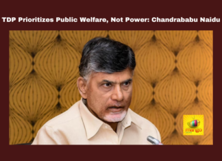 TDP Prioritizes Public Welfare, Not Power: Chandrababu Naidu, TDP, NDA Alliance, Public Welfare, Sand Policy, Liquor Policy, BC Representation, Welfare Schemes, National Politics, Flood Relief, Chandrababu Naidu, Andhra Pradesh, AP Live Updates, Live Updates, Breaking News, Headlines, Live News, Mango News