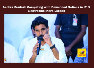 Andhra Pradesh Competing with Developed Nations in IT & Electronics: Nara Lokesh, AI development, Electronics hub, ICEA, Industrial Growth, IT industry, Job Creation, Nara Lokesh, Tirupati, Visakhapatnam, CM Chandrababu, Andhra Pradesh, AP Live Updates, Live Updates, Breaking News, Headlines, Live News, Mango News