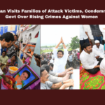 YS Jagan Visits Families of Attack Victims, Condemns TDP Govt Over Rising Crimes Against Women, YS Jagan Mohan Reddy, Crimes Against Women, TDP Government Criticism, Disha Initiative, Public Safety, Kadapa, Guntur, CM Chandrababu, Andhra Pradesh, AP Live Updates, Live Updates, Breaking News, Headlines, Live News, Mango News
